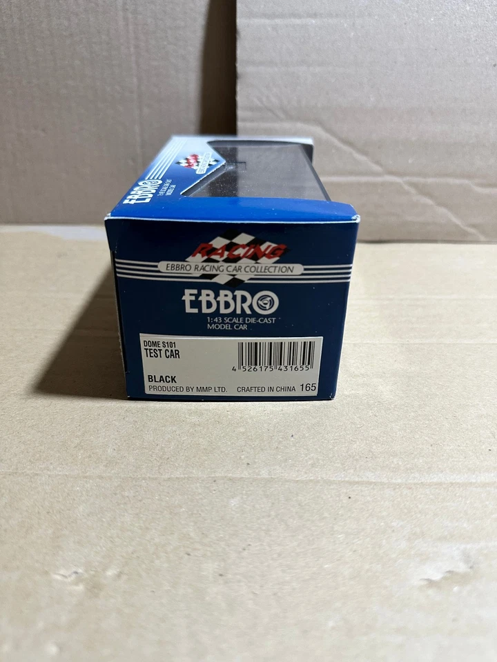 EBBRO - DOME S101 SPORT CAR BLACK  - SCALA 1/43 EDIZIONE LIMITATA - Immagine 2 di 2