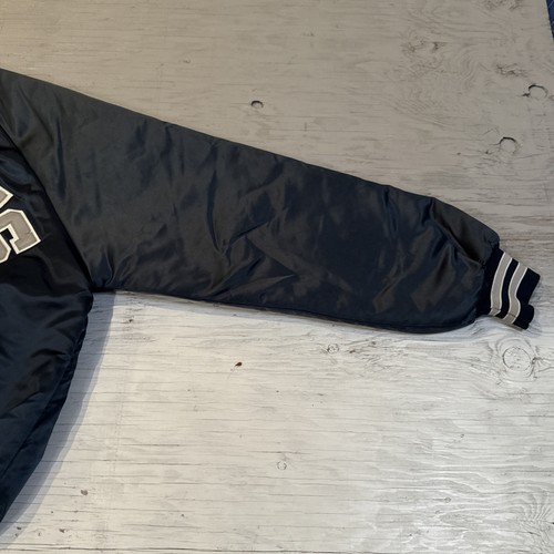 Vintage 90s NFL Chalk Line Dallas Cowboys Spell Out Satin Football Jacket Gr. XL - Bild 20 von 24
