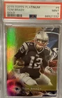 2015 Topps Platinum Gold # 5  Tom Brady PSA 9 Patriots Buccaneers