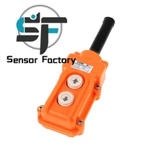 COB-61 Crane Pendant Control Station Up Down Hoist Push Button Switch 1PCS New