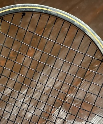 Vintage Prince Woodie Tennis Racquet 1980 Graphite Ash Maple 4 5/8
