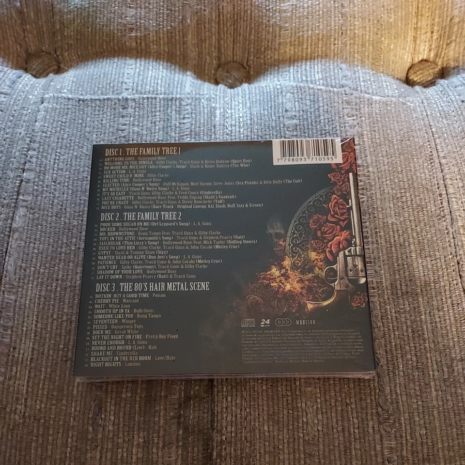 Many Faces of Guns N Roses 3CD 2014 Import Bon Jovi Poison 80s Hair OOP RARE NEW - Image 2 of 2