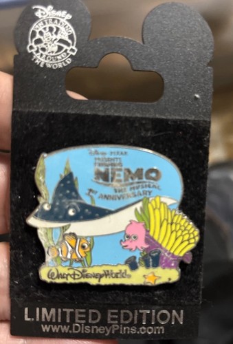 Disney Pin WDW Disney-Pixar Presents Finding Nemo the Musical Nemo 1st Ann /750