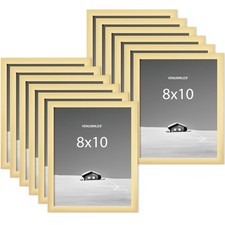 8x10 Picture Frame, Display 8x10 Photo Frames - High Definition Plexiglass - ...