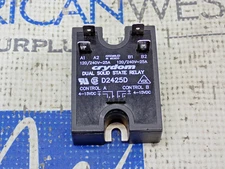 CRYDOM D2425D Dual Solid State Relay 120/240V 25A