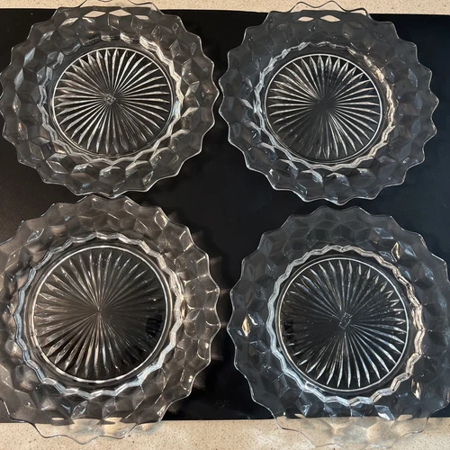 Fostoria American 8-1/4" Salad Plates Set Of 4