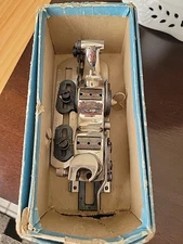 Vintage Famous Buttonhole Worker Maker Buttonholer Sewing Foot Original Box