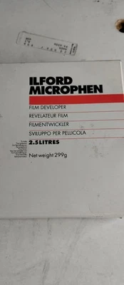 3x ILFORD Microphen Foto Film Entwickler Pulver 2,5 Liter Fotolabor Dark Room - Bild 1 von 3