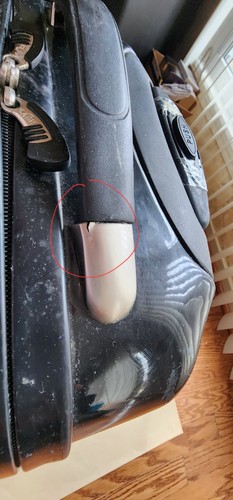 HEYS USA LIGHTEST Wheeled Carry On Hard Case Luggage Suitcase Approx 22x14x9 - Picture 14 of 15