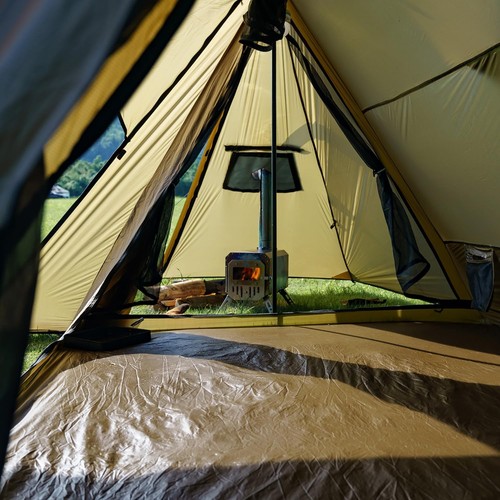 Hot Tent Bushcraft Tent, STOVEHUT 20 2.0 Ultralight Shelter with 4 Poles for ... - Bild 8 von 8