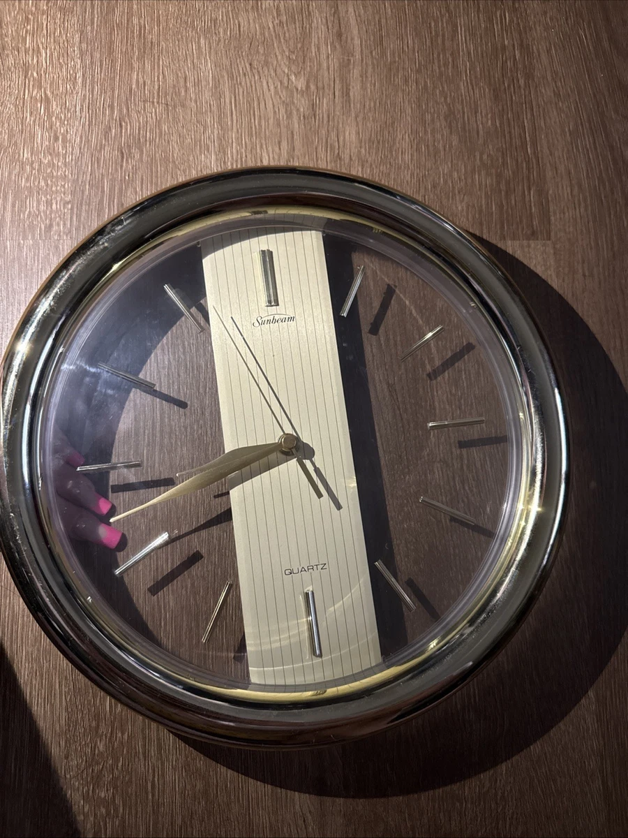 Vintage Sunbeam Wall Clock In Collectible Wall Clocks (1970-Now