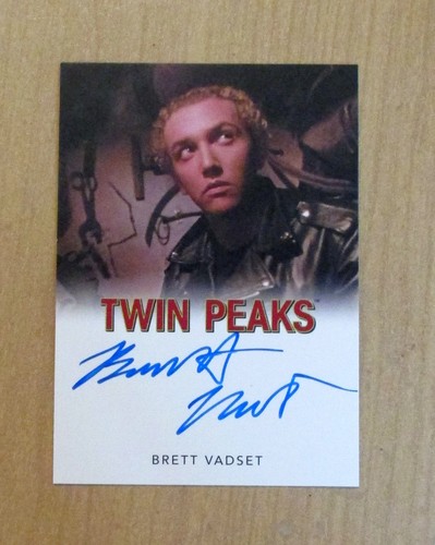 2025 Rittenhouse Twin Peaks Log Lady Brett Vadset Autogramm Auto
