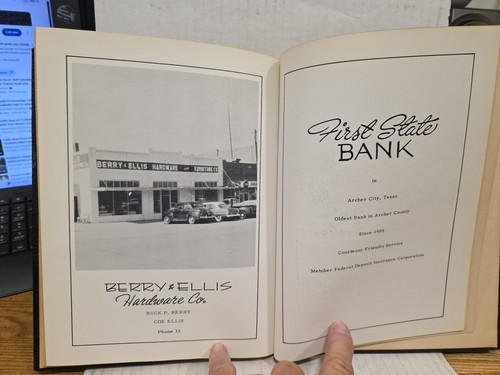 1954 Wildcat Yearbook,Archer City School,Archer City,Texas,Grades 1-12 - Picture 6 of 6