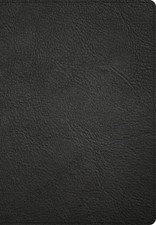 CSB Super Giant Print Reference Bible, Black Genuine Leather, Indexed: New