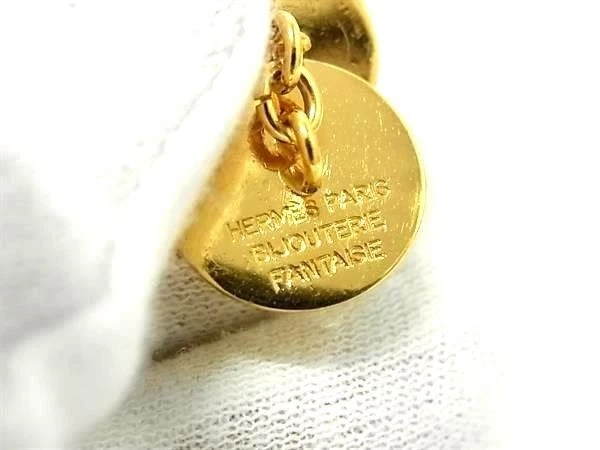 HERMES Serie Manschettenknöpfe - Gold Metall Herren - Bild 3 von 3