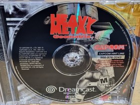 Heavy Metal Geomatrix for SEGA Dreamcast In Near Mint Condition NTSC-U/C USA