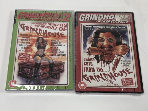 Grindhouse Trailer Classics 1 und 2 DVD Set - Sealed Horror Collection