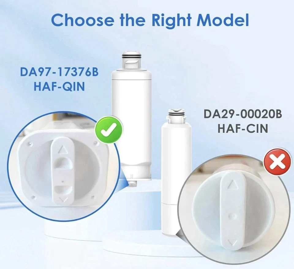 4 PACK For Samsung DA97-17376B HAF-QIN/EXP REFRIGERATOR Water Filter - Image 2 of 2