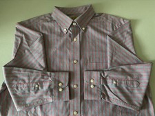 ROUNDTREE  YORKE Gold Label Perfect Performance Multicolor Plaid M