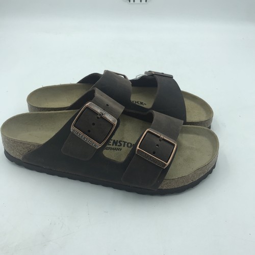 Birkenstock Arizona Braun Open Toe Damen Sandale - Habana Leder - Bild 4 von 6