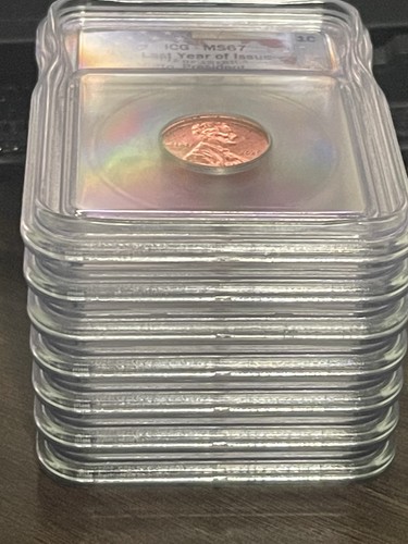 2025-D Lincoln Shield Cent ICG MS67 – Last Year of Issue - Signed Austin Hutto - Picture 3 of 3