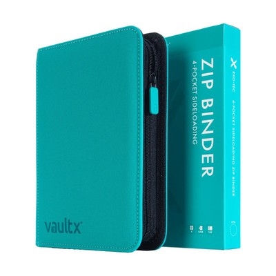 Vault X - 4 Pocket Trading Card Zip Binder for 160 Cards Premium Exo-Tec TCG