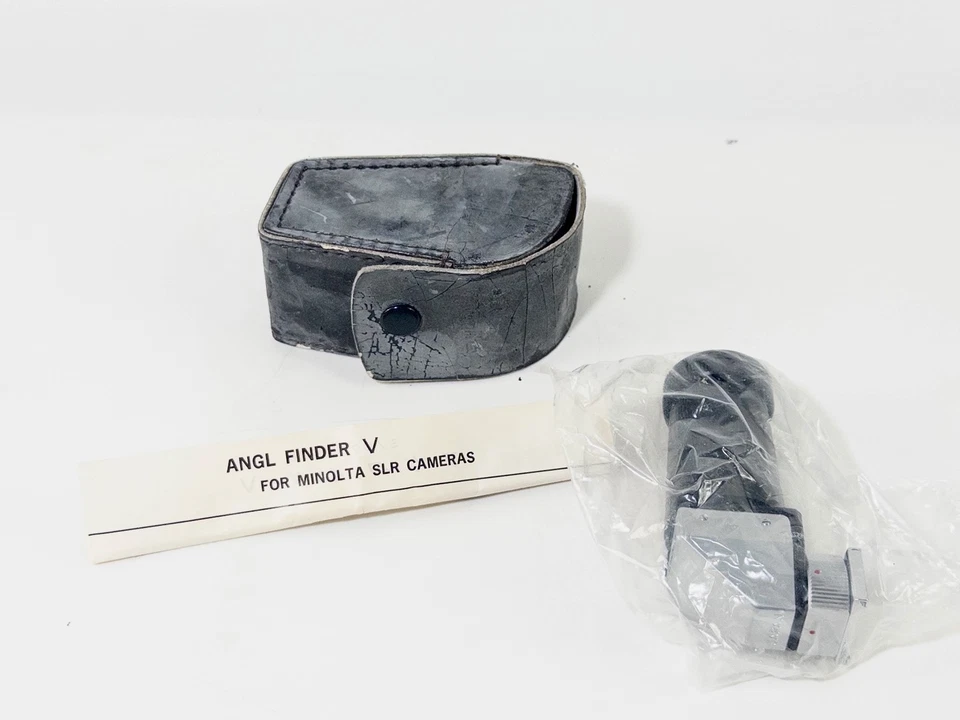 Buscador de ángulo recto Minolta visor V para cuerpos de cámara serie SR y X con estuche Foto 2 de 4