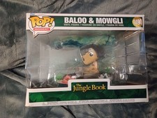 POP! Momento Baloo y Mowgli El Libro de la Selva Figuras Vinilo Funko Disney Nueva Caja