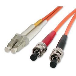 10m Multimode 62.5/125 Duplex Fiber Patch Cable LC-ST by StarTech New in Pack - Picture 1 of 1
