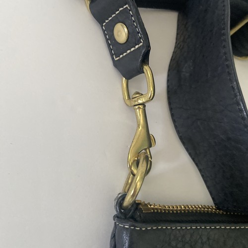 Coach Leather Crossbody Purse Bag Pebble Brown Tan Adjustable 8.5”x 7” Gold HW - Picture 3 of 16