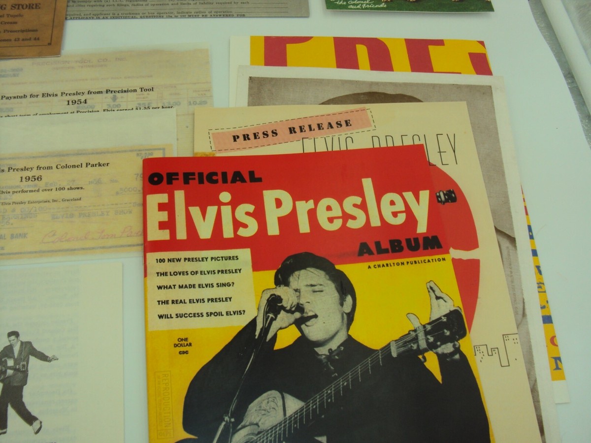 ELVIS - 14 GENUINE REPRODUCTIONS - EPE PRODUCT - 2001 - VG+