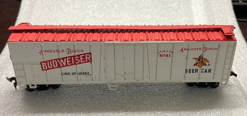 LIONEL HO - #5-8741 - 50' Reefer Car - Budweiser Beer - Picture 4 of 8