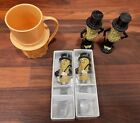 Mr Peanut Spreaders, Cup, Salt & Pepper Shaker Collectible Lot! š„