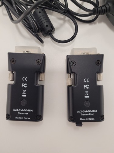 Mini extendeur et récepteur boîte noire pour audio DVI-D et stéréo sur fibre_occasion - Photo 3/10