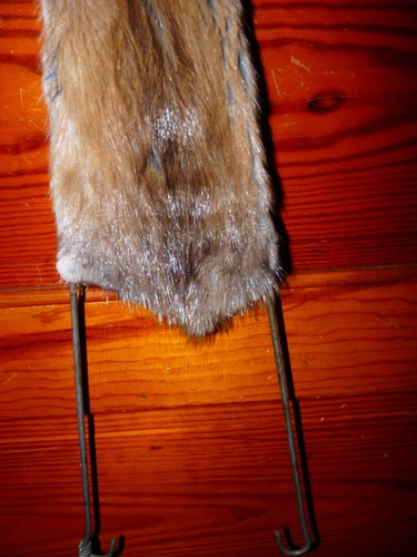 HERMOSO piel de rata mosquitera bronceada piel taxidermia SOMBRERO DE SOLDADO ATAR MOSCAS ARTESANÍA 9 - Imagen 2 de 4