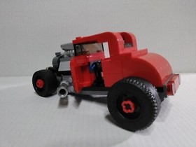 Custom Red Ford A Model Hot Rod - This is a modified LEGO 75875 Speed Champions