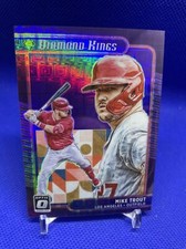 2021 PANINI DONRUSS OPTIC FOTL MIKE TROUT DIAMOND KINGS PURPLE PANDORA /99