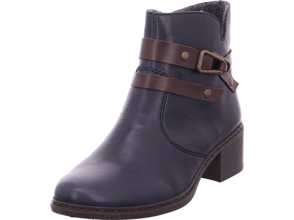 Rieker Damen Stiefelette blau Rieker Damen Stiefelette blau