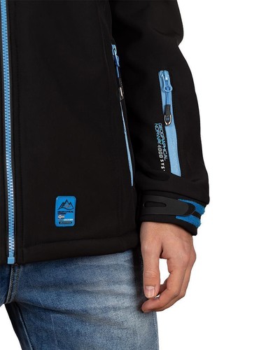Geographisches Norwegen Herren Softshell robust stilvoll Komfort Outdoorjacke Dope - Bild 113 von 126