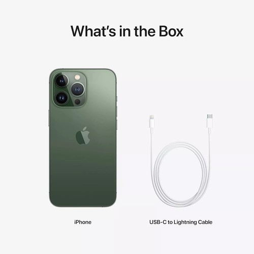 Apple iPhone 13 Pro 1 TB - Alpine Green Locked to Cricket Wireless - MNDW3LL/A - Photo 7 sur 7