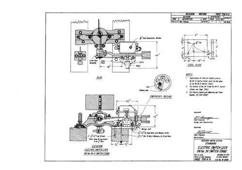 Missouri Pacific RR Roadmasters Maintenance of Way Standards PDF Pages on DVD - Picture 5 of 5