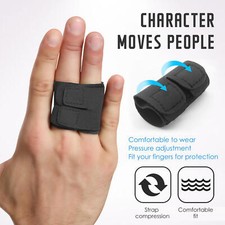 Finger Splint Brace Trigger Finger Support Fracture Fix Pain Relief Adjustable