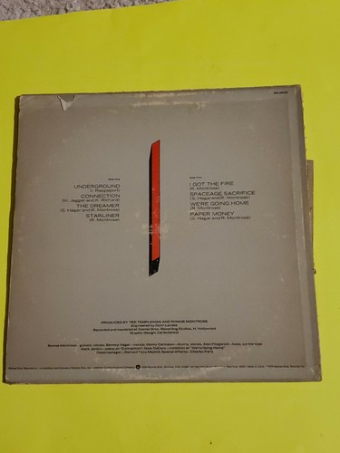 VINYL: MONTROSE Album ; Paper Money - Picture 2 of 8