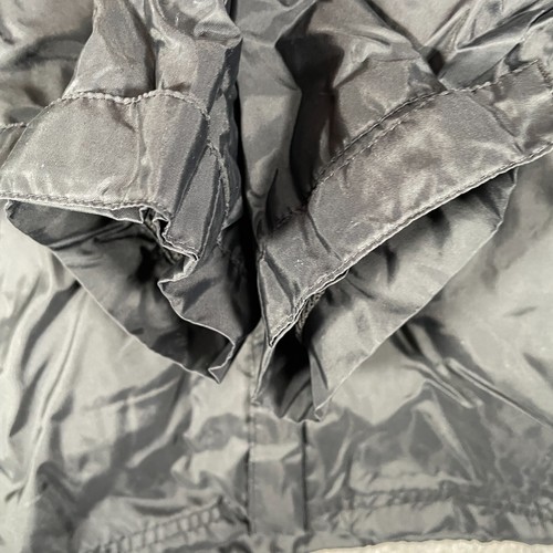 Chaqueta Adidas Para Hombre 40 Negro Blanco Deletrear Logo 3 Rayas Informal Abrigo de Lluvia - Imagen 9 de 21