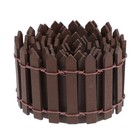 Wooden Fence Micro Landscape Decor Garden Fence Ornament Decor Decorative Fence
