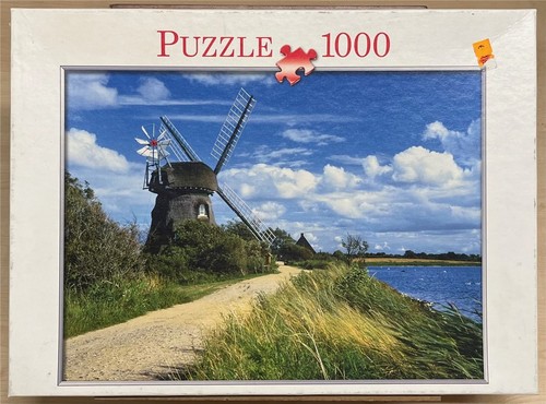1000 Pieces Jigsaw Puzzle, PUZZLE 1000, "Windmühlen" - Picture 1 of 6