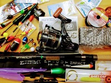 TOP Forellen Set / Trout Pro Rute 3,6 m. / + Rolle + Zubeh&ouml;r / Neu .