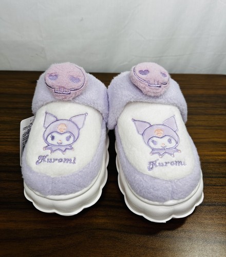 Women Plush Slippers Sanrio Cinnamoroll My Melody Kuromi Winter Warm Shoes Gift - Picture 2 of 4