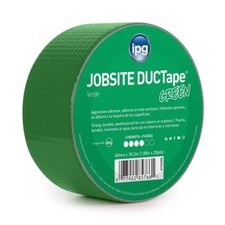 6720grn Jobsite Ductape Colored Duct Tape 1.88" X 20 Yd Green single Rol