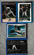 EDGAR MARTINEZ  UPPER DECK  8 CARD LOT - GOLD SCRIPT - PIECE of HISTORY   *em4*
